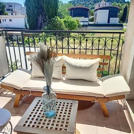Superbe Avec Balcon- Wifi- Clim * Cagnes-sur-Mer